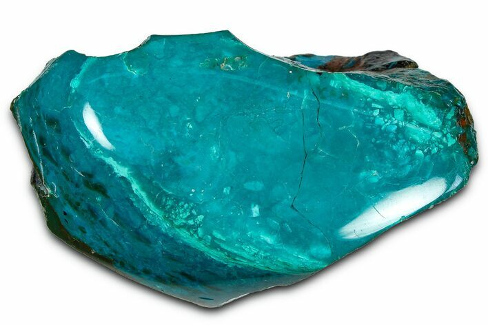 Polished Atacama Blue Opal (Chrysocolla & Opal) - Chile #362252